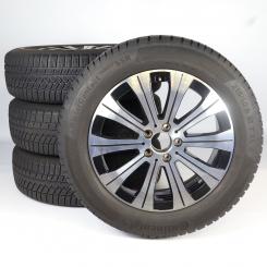 Juego completo de ruedas de invierno de aleación de 18 pulgadas con neumáticos Continental para EQA H243, original Mercedes-Benz