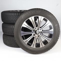 Juego completo de ruedas de invierno de aleación de 18 pulgadas con neumáticos Continental para EQA H243, original Mercedes-Benz