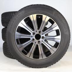 Juego completo de ruedas de invierno de aleación de 18 pulgadas con neumáticos Continental para EQA H243, original Mercedes-Benz