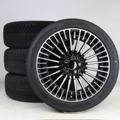 Juego completo de ruedas de invierno de aleación de 20 pulgadas con neumáticos Goodyear para EQA H243, original Mercedes-AMG 