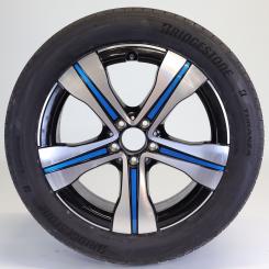 Wheel Package de verano de aleación de 19 pulgadas con neumáticos Bridgestone para EQA H243, EQB X243, original Mercedes-Benz