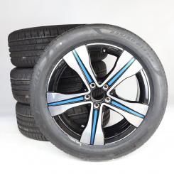 Juego completo de ruedas de verano de aleación de 19 pulgadas con neumáticos Pirelli para EQA H243, EQB X243, original Mercedes-Benz