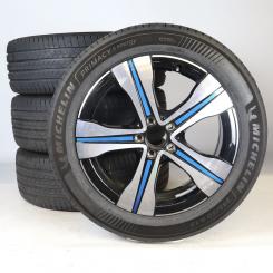 Juego completo de ruedas de verano de aleación de 19 pulgadas con neumáticos Michelin para EQA H243, original Mercedes-Benz