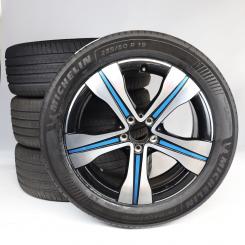 Juego completo de ruedas de verano de aleación de 19 pulgadas con neumáticos Michelin para EQA H243, original Mercedes-Benz
