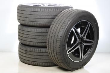 Juego completo de ruedas de verano de aleación de 18 pulgadas con neumáticos Michelin para EQA H243, EQB X243, original Mercedes-AMG