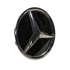 Estrella Mercedes, placa base iluminada