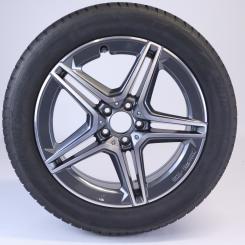 Rueda completa de aluminio BRIDGE/BLIZZAKLM001 AMG de 5 radi 