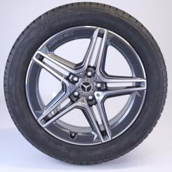 Rueda completa de aluminio BRIDGE/BLIZZAKLM001 AMG de 5 radi 