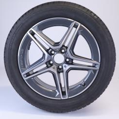 Rueda completa de aluminio BRIDGE/BLIZZAKLM001 AMG de 5 radi 
