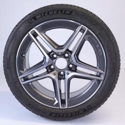 Rueda completa de aluminio BRIDGE/BLIZZAKLM001 AMG de 5 radi 