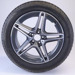 Rueda completa de aluminio BRIDGE/BLIZZAKLM001 AMG de 5 radi 
