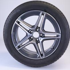 Rueda completa de aluminio BRIDGE/BLIZZAKLM001 AMG de 5 radi 