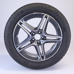 Rueda completa de aluminio BRIDGE/BLIZZAKLM001 AMG de 5 radi 