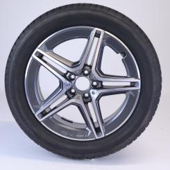 Rueda completa de aluminio BRIDGE/BLIZZAKLM001 AMG de 5 radi 
