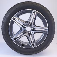Rueda completa de aluminio BRIDGE/BLIZZAKLM001 AMG de 5 radi 