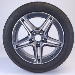 Rueda completa de aluminio BRIDGE/BLIZZAKLM001 AMG de 5 radi 
