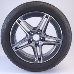 Rueda completa de aluminio BRIDGE/BLIZZAKLM001 AMG de 5 radi 
