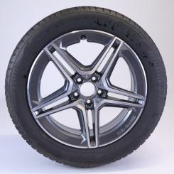 Rueda completa de aluminio BRIDGE/BLIZZAKLM001 AMG de 5 radi 