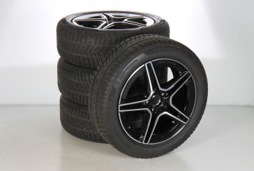 Juego completo de ruedas de invierno de aleación de 19 pulgadas con neumáticos Pirelli para Clase GLB X247, Clase GLA H247, original Mercedes-AMG