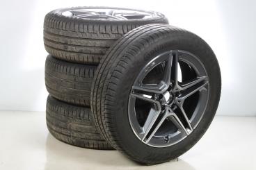 Juego completo de ruedas de verano de aleación de 19 pulgadas con neumáticos Continental para Clase GLA H247, Clase GLB X247, original Mercedes-AMG