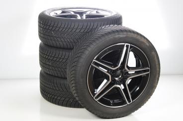 Juego completo de ruedas de invierno de aleación de 19 pulgadas con neumáticos Bridgestone para Clase GLA H247, Clase GLB X247, original Mercedes-AMG