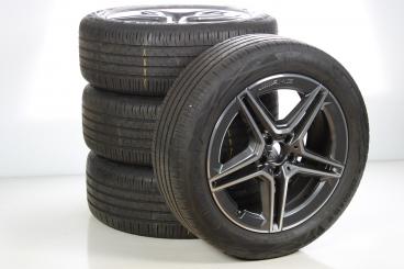 Juego completo de ruedas de verano de aleación de 19 pulgadas con neumáticos Continental para Clase GLA H247, Clase GLB X247, original Mercedes-AMG