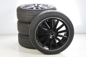 Juego completo de ruedas de verano de aleación de 20 pulgadas con neumáticos Bridgestone para Clase GLA H247, Clase GLB X247, original Mercedes-AMG