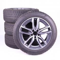 Juego de ruedas completas AMG de aluminio de 19 pulgadas Cla 