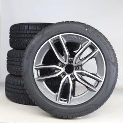 Juego completo de ruedas de invierno de aleación de 19 pulgadas con neumáticos Pirelli para Clase GLA H247, Clase GLB X247, original Mercedes-AMG