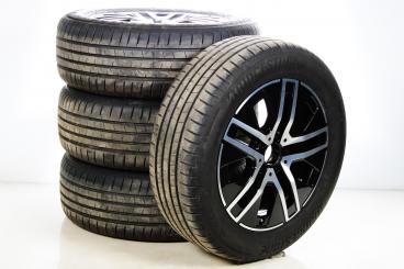 Juego completo de ruedas de verano de aleación de 18 pulgadas con neumáticos Bridgestone para Clase GLA H247, Clase GLB X247, original Mercedes-Benz