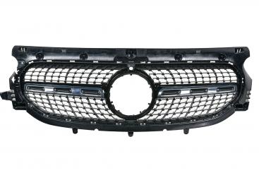 Parrilla del radiador negra brillante SRV 