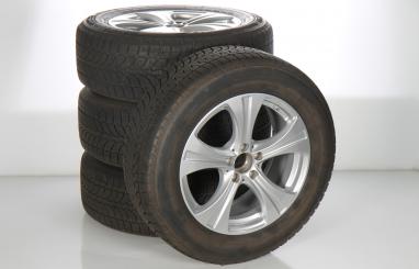 Juego completo de ruedas de invierno de aleación de 18 pulgadas con neumáticos Bridgestone para GLC-SUV X253, GLC-Coupe 253, original Mercedes-Benz
