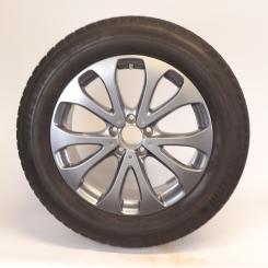 Wheel Package de invierno de aleación de 18 pulgadas con neumáticos Bridgestone para GLC-SUV X253, GLC-Coupe 253, original Mercedes-Benz