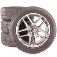 Juego completo de ruedas de invierno de aleación de 19 pulgadas con neumáticos Pirelli para GLC-Coupe 253, GLC-SUV X253, original Mercedes-AMG