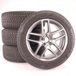 Juego completo de ruedas de invierno de aleación de 19 pulgadas con neumáticos Pirelli para GLC-Coupe 253, GLC-SUV X253, original Mercedes-AMG