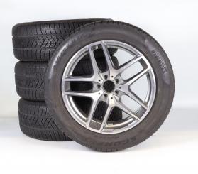Juego completo de ruedas de invierno de aleación de 19 pulgadas con neumáticos Pirelli para GLC-Coupe 253, GLC-SUV X253, original Mercedes-AMG