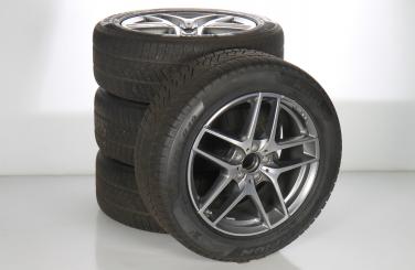 Juego completo de ruedas de invierno de aleación de 19 pulgadas con neumáticos Pirelli para GLC-Coupe 253, GLC-SUV X253, original Mercedes-AMG