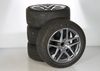 Juego completo de ruedas de invierno de aleación de 20 pulgadas con neumáticos Michelin para GLC-SUV X253, GLC-Coupe 253, original Mercedes-AMG