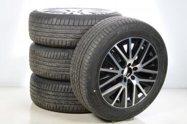 Juego completo de ruedas de verano de aleación de 19 pulgadas con neumáticos Bridgestone para GLC-Coupe 253, GLC-SUV X253, original Mercedes-Benz
