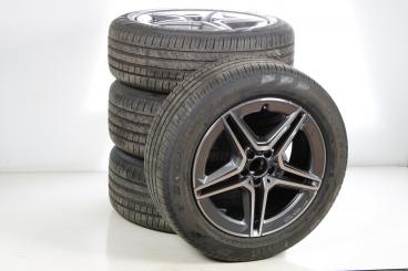 Juego de ruedas completas AMG, aluminio de 19 pulgadas, Clas 