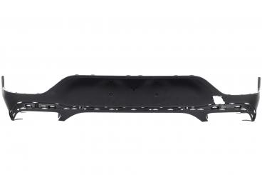 Cubierta parachoques negro con superficie estructurada 