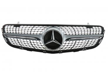 Parrilla del radiador con estrella Mercedes 