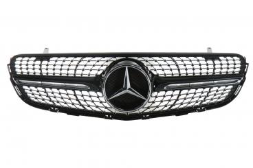 Parrilla del radiador con estrella Mercedes 