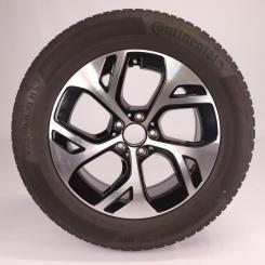 Rueda completa Alu CONTI/WinterContactTS850P Llanta de 5 rad 
