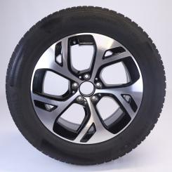Rueda completa Alu CONTI/WinterContactTS850P Llanta de 5 rad 