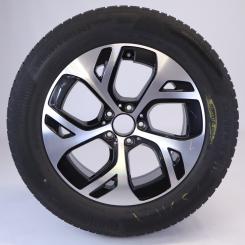 Rueda completa Alu CONTI/WinterContactTS850P Llanta de 5 rad 