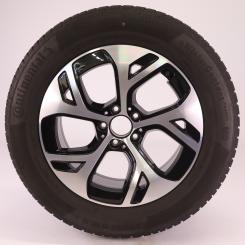 Rueda completa Alu CONTI/WinterContactTS850P Llanta de 5 rad 
