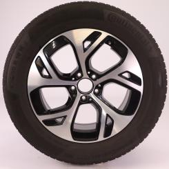 Rueda completa Alu CONTI/WinterContactTS850P Llanta de 5 rad 