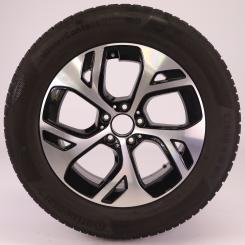 Rueda completa Alu CONTI/WinterContactTS850P Llanta de 5 rad 