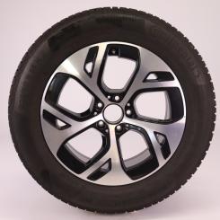 Rueda completa Alu CONTI/WinterContactTS850P Llanta de 5 rad 
